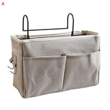 Multifunctional Dormitory Bed Side Pouch Organiser Bedside Hanging Bags Bed Holder Pockets Household Bedside Storage Hanging Bag