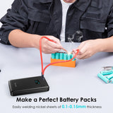 80 Gears Adjustable Portable LCD Screen Built-in 6000mah Battery Spot Welder with 5m Nickel