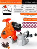 Electric chain grinder grinding hine file tool