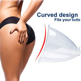 Large Size 2pcs 21cm Buttock Sucker Vacuum Stimulator Cups With Breast Enlargement Pump Cupping Accessories