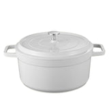 Enameled Dutch Oven with Lid Non-Stick Heavy Duty Stock Mini Cast Aluminum Pot Casserole Home Kitchen Utensils