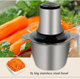 Personal Blender Mixer with Chopper Bowl, Processor, 3L Juicer Bottle, Meat Grinder, Baby Food Maker