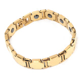 Therapy Bracelet Magnetic Therapy Bracelet Pain Relief Gold Fashionable for Men for Outdoor Activity for Health Care for Women