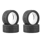 4Pcs Rubber Tire With Foam Insert 8584 For ZD Racing EX-07 EX07 1/7 RC Car Upgrade Parts Spare Accessories
