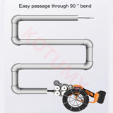 Automatic Electrician Threading Electric Puller Through Wall Electrical Threader Stringing Wire hine
