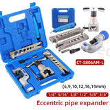 Air Conditioning Refrigeration Repair Kit Copper Pipe Expander Tool CT-S806AM-L Manual Electric Dual-purpose Metric and Inch
