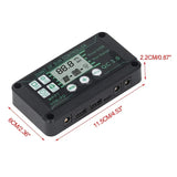 100A Solar Charge Controller Solars Panel Controllers 12V/24V Adjustable LCD Display Battery Regulator With USB Port Chargers
