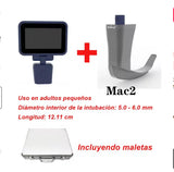 3.5 inch color Touch screen Anesthesia Digital Video Laryngoscope 6 sizes Reusable Stainless Steel Blades Optional laryngscope