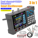 DSO3D12 3in1 Dual Channel Oscillometer Signal Generator hine 120Mhz Bandwidth 250MSa/s Sampg Rate Oscilloscope Multimeter