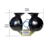 2Pcs/lot Universal Dc 12V/24V Electric Snail Horn Super Loud Waterproof Subwoofer for Car Truck Suv Boat Accessory