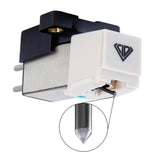 Magnetic High Precision Replacement Universal Phonograph Magnet Turntable Cartridge with Conical Diamond Stylus