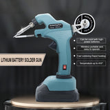 Cordless Electric Send Tin Gun Fast Thermal Soldering Iron Power Tools For 18V Battery