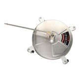 15inch Pressure Washer Surface Cleaner Professional 4000PSI Surface Cleaner with 4 Wheels 1/4inch Quick Connector