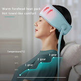 Electric Head Massager with Airbag Pressure Massage - Health Care, Heating Relief, Scalp Deep Relaxation, Physiotherapy, 360° Wrapping