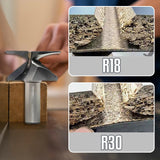 R18/R30 1/2-inch Shank Woodworking Bit Double Flute Router Bits Milg Cutter For Wood Hand Tools Woodwork Tool