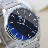 Hot Sun Pattern Steel Watch Men's Quartz Watch