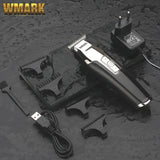 NEW Hair Clipper WMARK C24-HC011 Hot Selg Engraving Oil Head Electric Push Cutting USB Cross Border