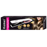 Hair Straightener KM-957 Dry and Wet Dual Purpose hair crimper  hair straightener  chapinha a vapor para cabelo