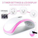 Multifunctional High Quality Dual Uv Led Nail Lamp 36w Digital Nail Art Machine Finger Uv Lamp Gel Lamp Nail Dryer