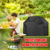 1pc Grill Cover, BBQ Grill Cover, Outdoor Barbecue Grill Cover, Sunscreen Garden Dust Cover