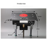 Multifunctional Heavy Duty Wood Lift Elevator with Aluminium Router Insert Plate Woodworking hine Tools