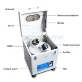 ZB500S Automatic Solder Paste Mixer SMT Soldering Mixing Tin Paste Blender Machine for Repairing PCB 500-1000g Tin Cream Mixer