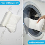 Support Pillow Bath Headrest For Neck And Back Soft Large Comfort 3D Mesh Hot Tub Accessories With 6 Strong Suction