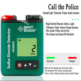 SMART SENSOR AS8805 AS8806 AS8807 AS8808 Portable Mini Clip On Digital Detector Gas Concentration Monitoring Test Analyzer