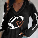 Women's Fashion Letter Printing T-shirt