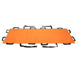 180 x 70cm 12 Handle Home Foldable Durable Fabric Stretcher Simple Soft Portable Transport Unit for Emergency Work