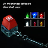 Key DIY nical Portable Shaft Opener Durable Keyboard Cap Switch Tester Keychain
