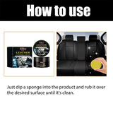 Maintenance Care Cream 138/100g Cleaning Wax Long Lasting Leather Scratch Crac Repair for Car Seat/Sofa/Shoes
