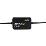UTB-21 USB-to MIDI Adapter For Windows Mac iOS Android Bluetooth-compatible