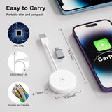 Wireless Android Auto Adapter, 2023 Upgrade 5Ghz WiFi Android Auto Dongle for Converting Factory Wired Android Auto to Wireless