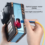 6 Motor K5 Fiber Fusion Splicer with OPM and VFL Available in Spanish, French, Portuguese, Russian,Italiano