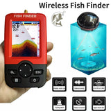 100M Portable Sonar wireless Fish Finders lure Echo Sounder Finder Alarm Transducer Lake Sea Fishing