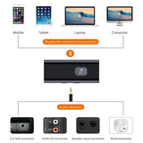 Bluetooth 5.0 Receiver Wireless Audio Adapter 3.5mm AV/AUX Jack For PC Headphone Car Reciever Handsfree Support TF Card