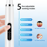 Electric Ultrasonic Scaler with LED Tartar Remover Electic Sonic Tooth Cleaner Dental Stone Removal Household