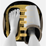 Intelligent Electric Foot Massager Machine Vibrator Infrared Heating Therapy Shiatsu Kneading Air Pressure Fatigue Relieve