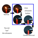 Upgrade Ultrasonic Repeller 3 Modes Chargeable Drive Intelligent High Brighess Flashlight Dog Training Device