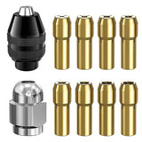 Chuck Collet for Dremel,1/32inch to 1/8inch 4486 Keyless Bit with Replacement Rotary Drill Nut Set