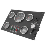 12V/24V Cluster Water Temperature Voltage Display with Ignition Keys Pressure Oil Level Gauge