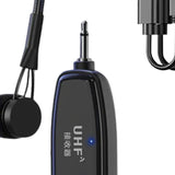 Saxophone Microphone Handheld UHF Mic for Voice Amplifier Trumpet Clarinets