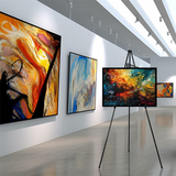 Display for Wedding, 63Inch Portable Instant Collapsible Artist Easel Stand Display, Fold Tripod
