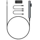 6.0mm Two-Way Endoscope, Articulating Industrial Borescope Snake Camera with Light, Waterproof for Automotive, Aircraft