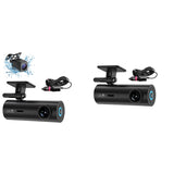Dash Cam 2K+1080P WIFI HD Night Vision Driving Recorder Front View Camera