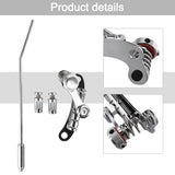 1*Guitar Pull Plate Electric Guitar Chrome Bridge Stop Bar Tailpiece Tremolo LP- For SG- Guitars 103×55×46.5mm