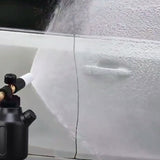 Electric Motorbike Wash Foam Sprayer foam Corrosion Resistant Adjustable Acid Alkali Automatic Pressure Gun for Car Cleaning