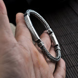 Personality Tide Men And Women New Fashion Thai Silver Bracelet