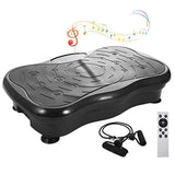 Exercise Fitness Slim Vibration Trainer Platform with Body Shaper Resistance Band. 120KG Max Bearing. HWC.